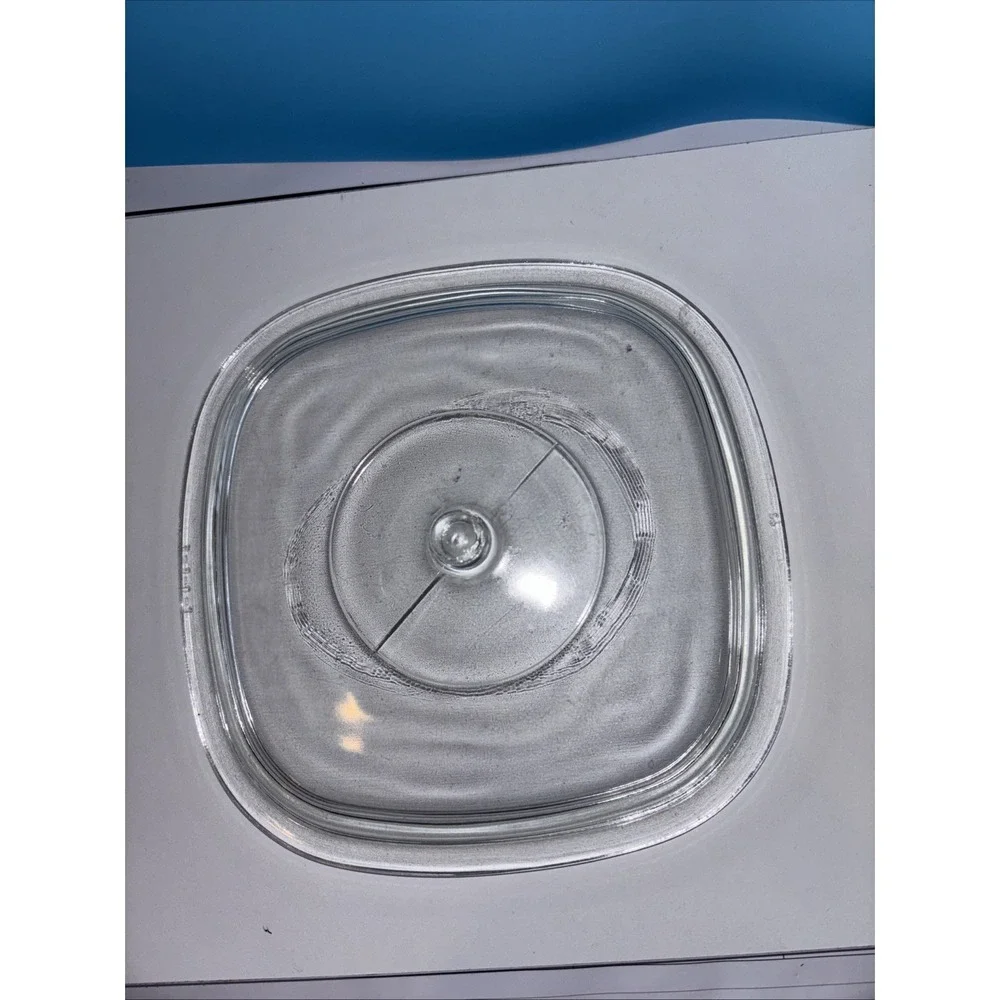 Corning Blue Cornflower 2 Quart Casserole With Pyrex Glass Lid